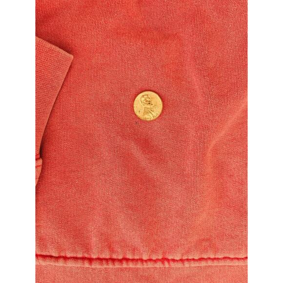 Scotch & Soda Coral Men's Hoodie Sweatshirt Chest Logo Size Small - Picture 10 of 10